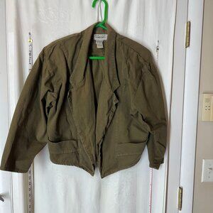 Vintage Airport Crop Top Jacket